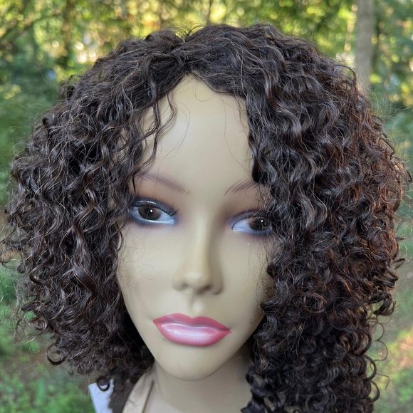 NWT Elegante Brazilian Remy 100% Human Hair Wig-H VERDES (#1515) main image 8